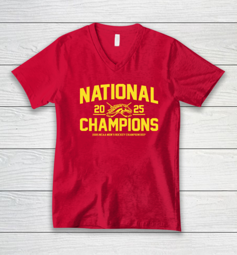 Western Michigan 2025 National Champions V-Neck T-Shirt 5
