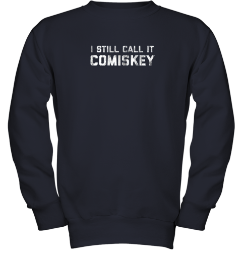 mowg i still call it comiskey chicago baseball vintage youth sweatshirt 47 front navy