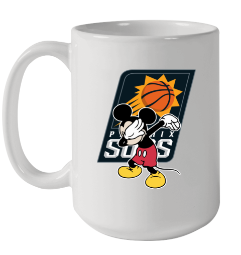 Phoenix Suns NBA Basketball Dabbing Mickey Disney Sports Ceramic Mug 15oz