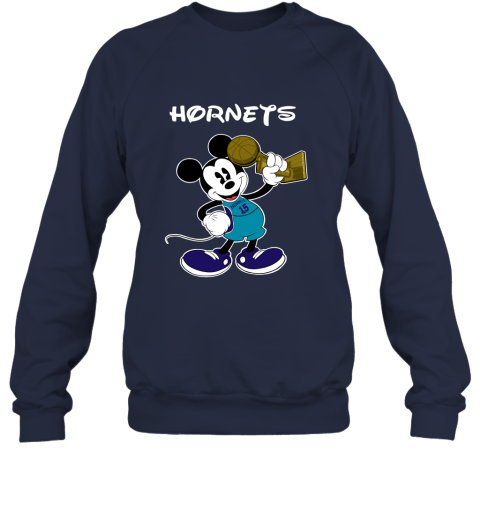 Mickey Charlotte Hornets Sweatshirt
