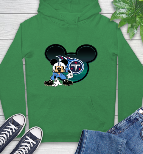NFL Tennessee Titans Mickey Mouse Disney Football T Shirt Hoodie 8
