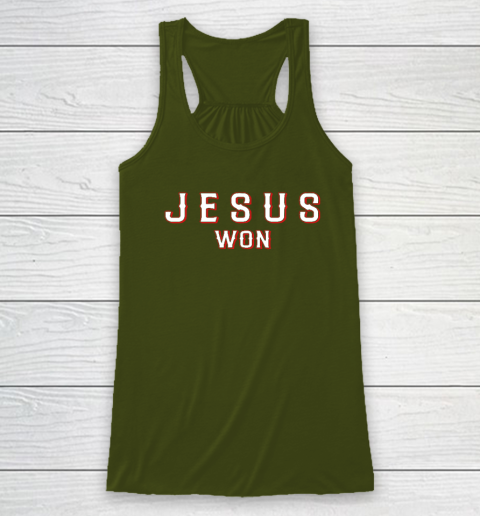 Jesus Won Texas Racerback Tank 2