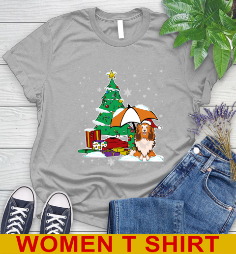 Sheltie Christmas Dog Lovers Shirts 89