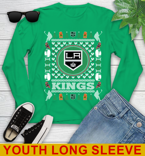 Los Angeles Kings Merry Christmas NHL Hockey Loyal Fan Youth Long Sleeve 7