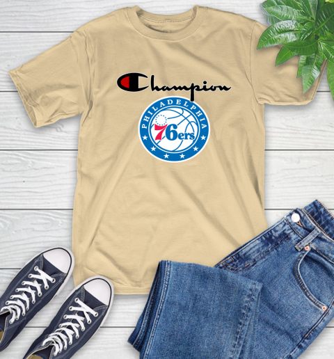 NBA Basketball Philadelphia 76ers Champion Shirt T-Shirt 6