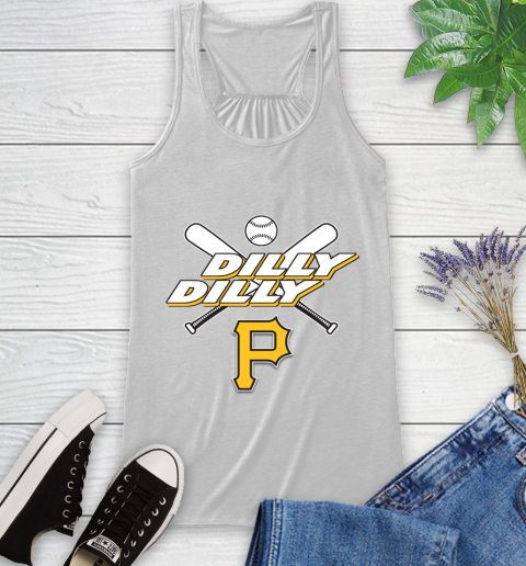 MLB Pittsburgh Pirates Dilly Dilly Baseball Sports Racerback Tank