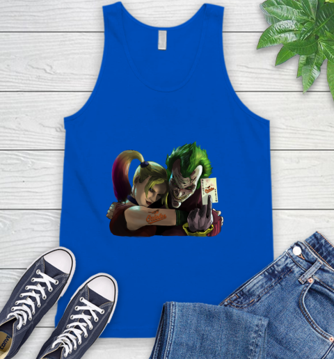 Baltimore Orioles MLB Baseball Joker Harley Quinn Suicide Squad Tank Top 6 Baltimore Orioles MLB Baseball Joker Harley Quinn Suicide Squad Tank Top - Image 6