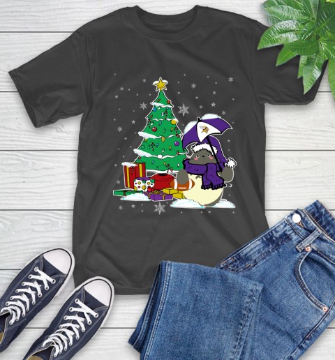 Minnesota Vikings NFL Football Cute Tonari No Totoro Christmas Sports T-Shirt