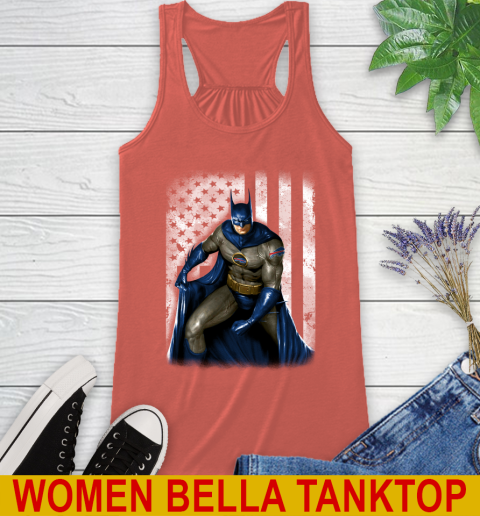 Buffalo Bills NFL Football Batman DC American Flag Shirt Racerback Tank 3