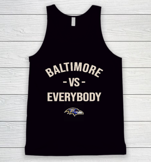 Baltimore Ravens Vs Everybody Tank Top
