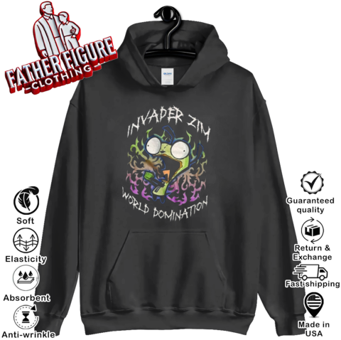 Invader Zim World Domination Hoodie
