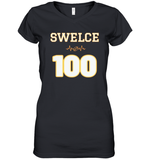 Swelce Shirt Taylor Swift Travis Kelce Women's V-Neck T-Shirt