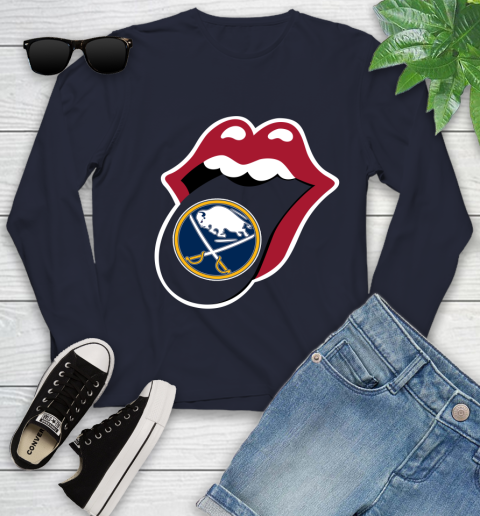 Buffalo Sabres NHL Hockey Lips I Root For My Team Adoring Fan 127