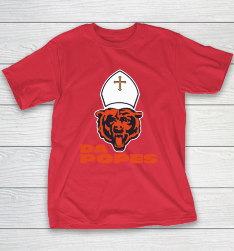 Chicago Bears Da Popes Youth T-Shirt 7