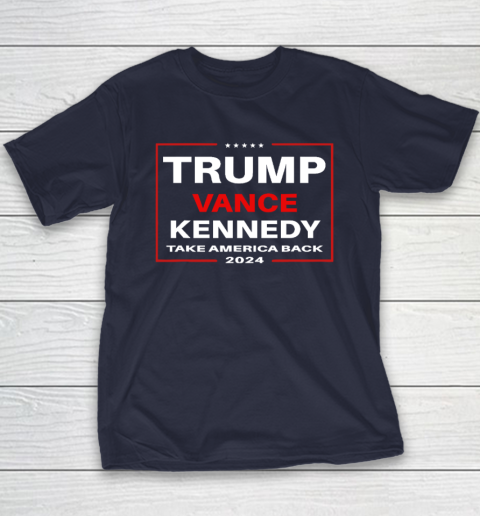 Trump Vance Kennedy Take America Back Again Youth T-Shirt 2