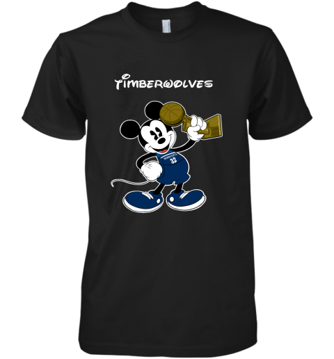 Mickey Minnesota Timberwolves Premium Men's T-Shirt