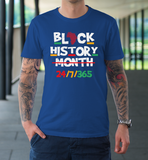 Black Heritage Black History Month 24 7 Proud T-Shirt