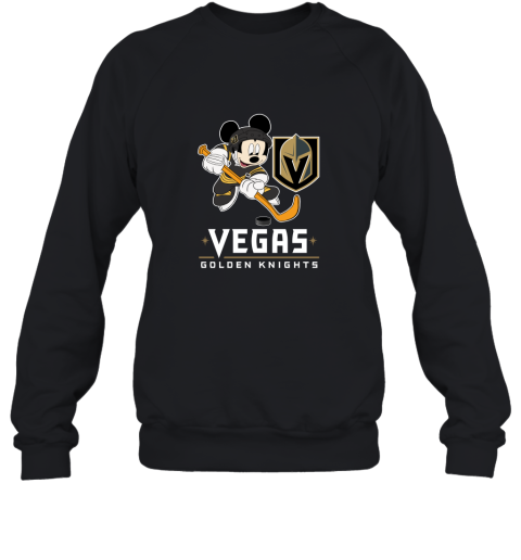 NHL Hockey Mickey Mouse Team Vegas Golden Knights Sweatshirt