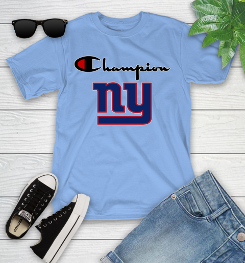 NFL Football New York Giants Champion Shirt Youth T-Shirt 10