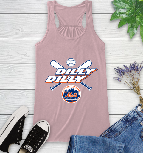 MLB New York Mets Dilly Dilly Baseball Sports Racerback Tank 11