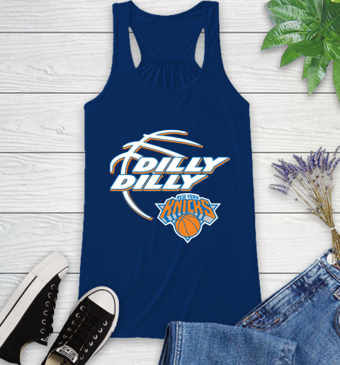 NBA New York Knicks Dilly Dilly Basketball Sports Racerback Tank 9