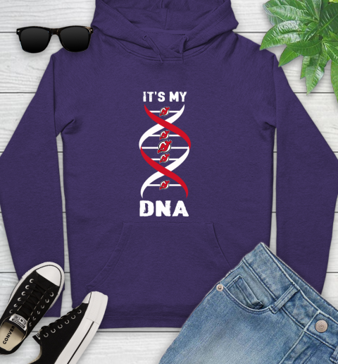 New Jersey Devils NHL Hockey It's My DNA Sports Youth Hoodie 5