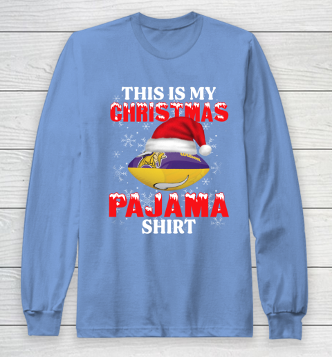 Minnesota Vikings This Is My Christmas Pajama Shirt NFL Long Sleeve T-Shirt 8