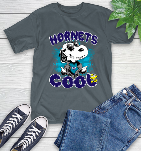 NBA Basketball Charlotte Hornets Cool Snoopy Shirt T-Shirt 7
