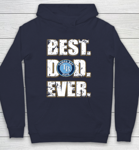 MLB Tampa Bay Rays Baseball Best Dad Ever Family Shirt Hoodie 2