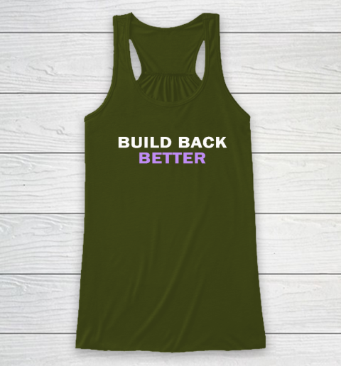 Build Back Better Racerback Tank 2