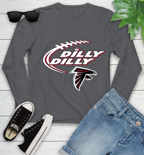NFL Atlanta Falcons Dilly Dilly Football Sports Youth Long Sleeve 8