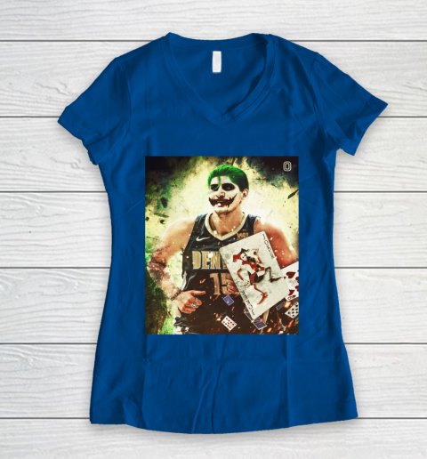 Nikola Jokic MVP Denver Joker Women's V-Neck T-Shirt 7