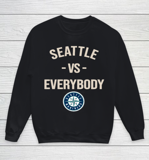 Seattle Mariners Vs Everybody Youth Sweatshirt