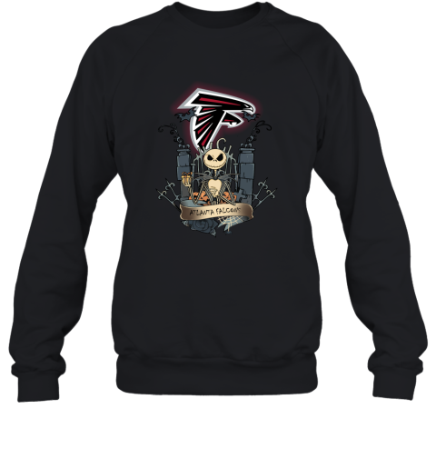 Atlanta Falcons Jack Skellington This Is Halloween NFL Sweatshirt