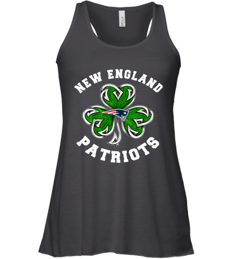 NFL New England Patriots Three Leaf Clover St Patrick's Day Football Sports ZQZHkTIF6wq flowy tank 32 95 151514 front black