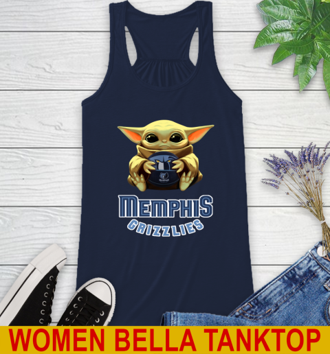 NBA Basketball Memphis Grizzlies Star Wars Baby Yoda Shirt 47