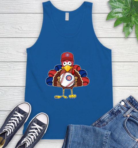 Chicago Cubs Turkey thanksgiving Tank Top 5