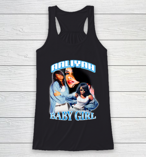 Aaliyah T Shirt Baby Girl Racerback Tank