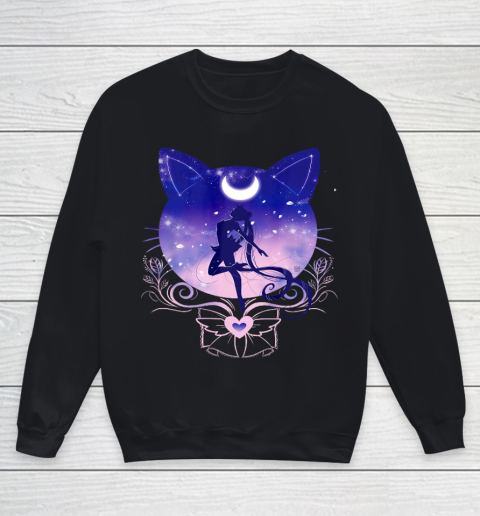Cat Moon Sailor Moon Youth Sweatshirt