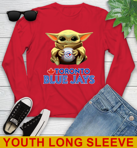 MLB Baseball Toronto Blue Jays Star Wars Baby Yoda Shirt 132