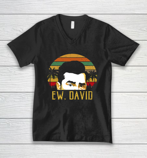 EW DAVID RETRO V-Neck T-Shirt
