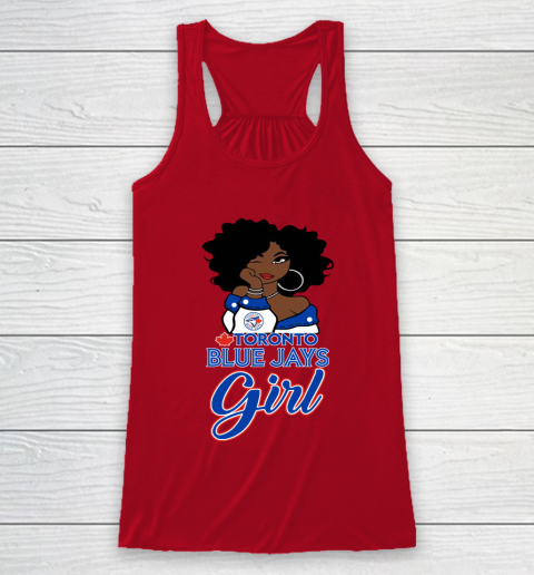 Toronto Blue Jayss Girl MLB Racerback Tank 5