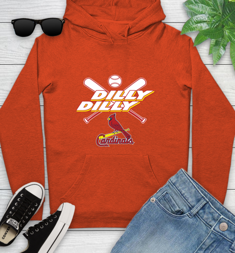 MLB St.Louis Cardinals Dilly Dilly Baseball Sports Youth Hoodie 5