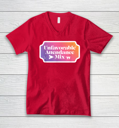 Unfavorable Attendance Mix V-Neck T-Shirt - Image 6