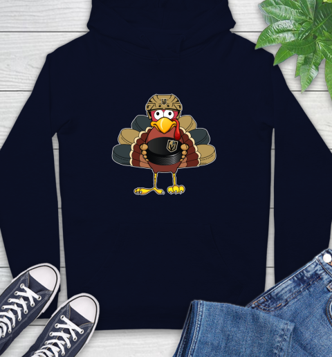 Vegas Golden Knights Turkey Thanksgiving Day Hoodie 4