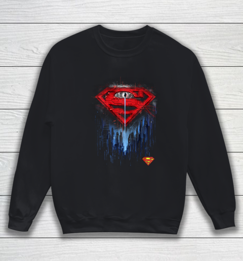 DC Fandome Superman Skyline Logo Sweatshirt