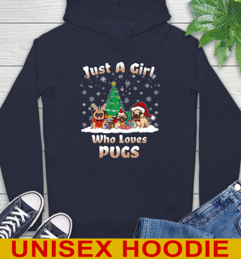Christmas Just a girl who love pugs dog pet lover 15
