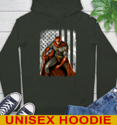 Baltimore Orioles MLB Baseball Batman DC American Flag Shirt Hoodie 12