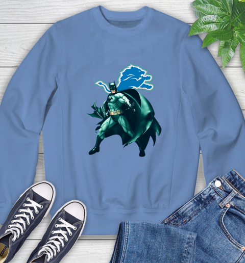 NFL Batman Football Sports Detroit Lions Sweatshirt 11