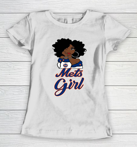New York Metss Girl MLB Women's T-Shirt 3